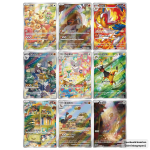 Andere chase cards uit de Pokémon Gem Pack Vol. 4 set zoals Eevee