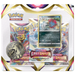 Lost Origin 3-Pack Blister Weavile promo voorkant blister met 3 booster packs en munt