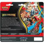 Achterkant van de Pokémon Mega Evolution 3-Pack Blister