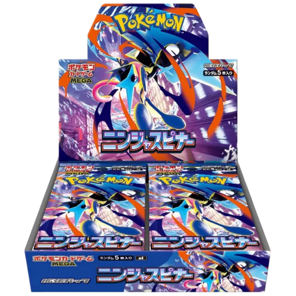 Pokémon Ninja Spinner Booster Box JP sealed