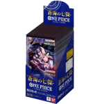 Voorkant One Piece OP14 The Azure Seven booster box JP officiële verpakking