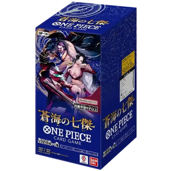 One Piece OP14 The Azure Seven booster box Japans geseald sealed 24 packs