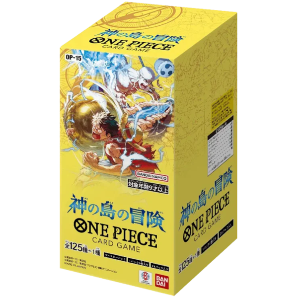 One Piece OP15 Adventure on KAMI's Island booster box Japans geseald sealed 24 packs