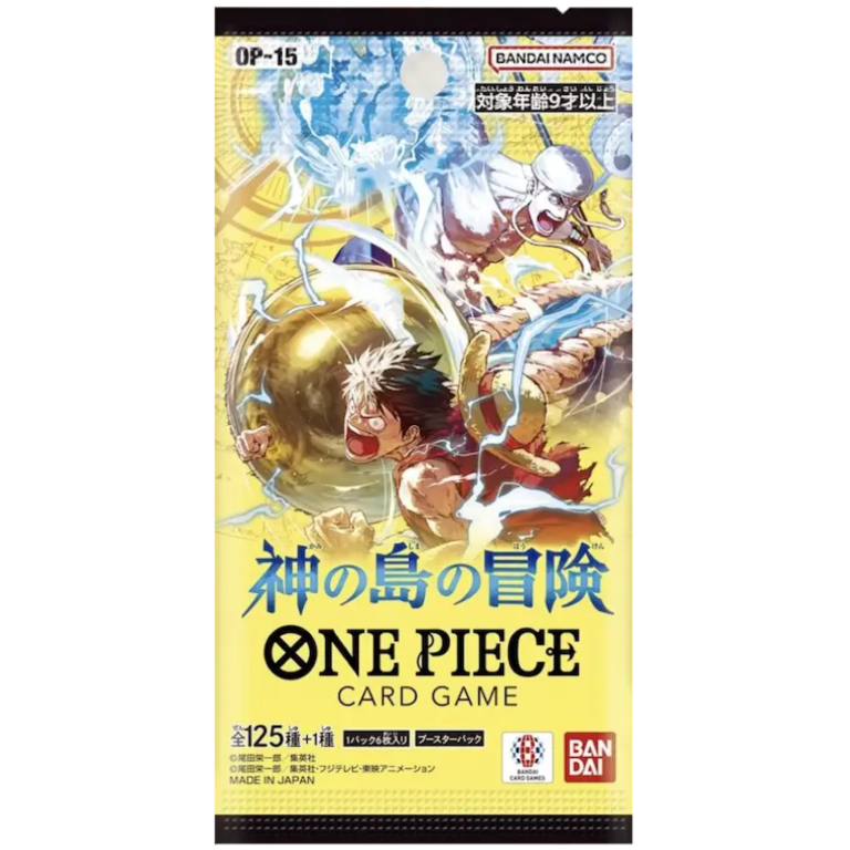 One Piece OP15 Adventure on KAMI's Island booster pack Japans geseald sealed voorkant