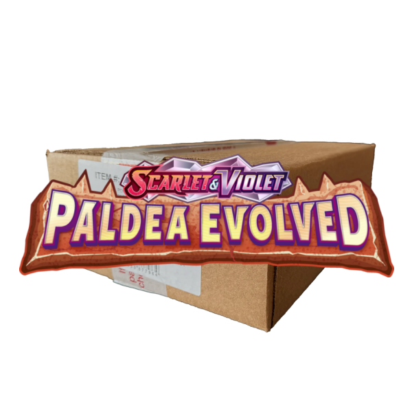 Paldea Evolved Booster Box Case geseald sealed case 6 booster boxen SV02 Engels
