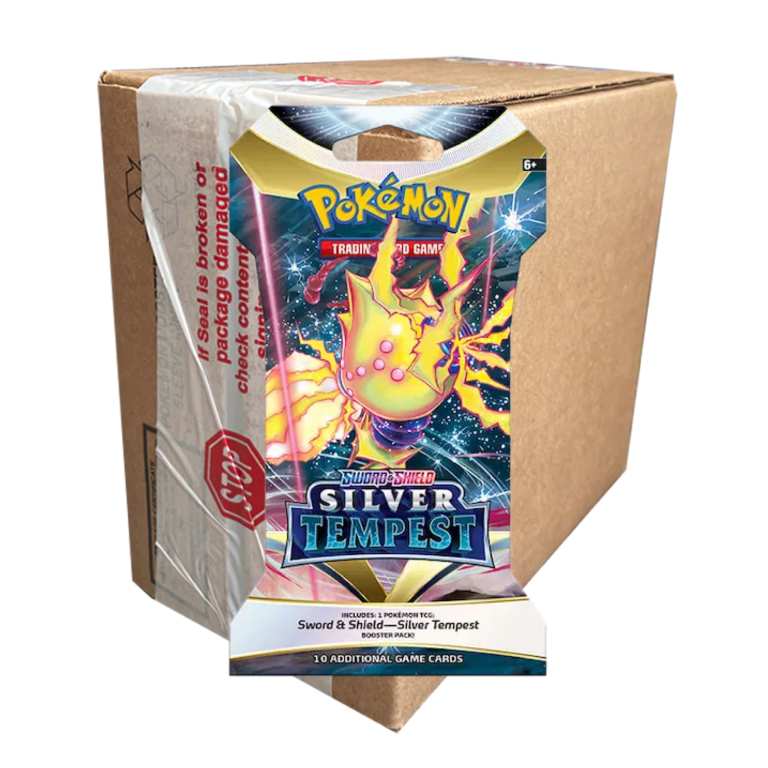 Pokémon Sleeved Silver Tempest Case sealed