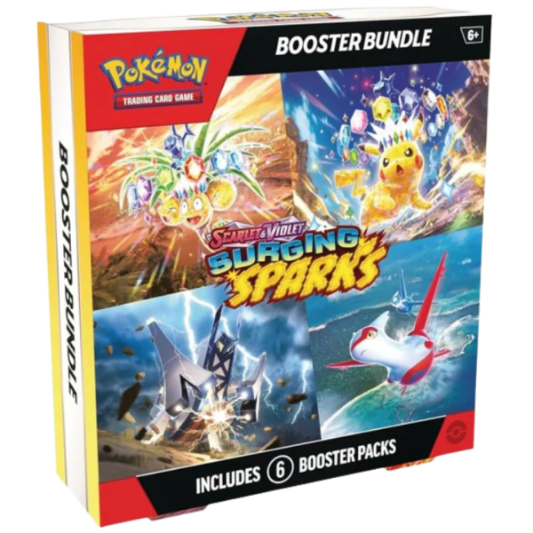 Surging Sparks Booster Bundel geseald sealed booster bundle 6 packs Scarlet and Violet SV8
