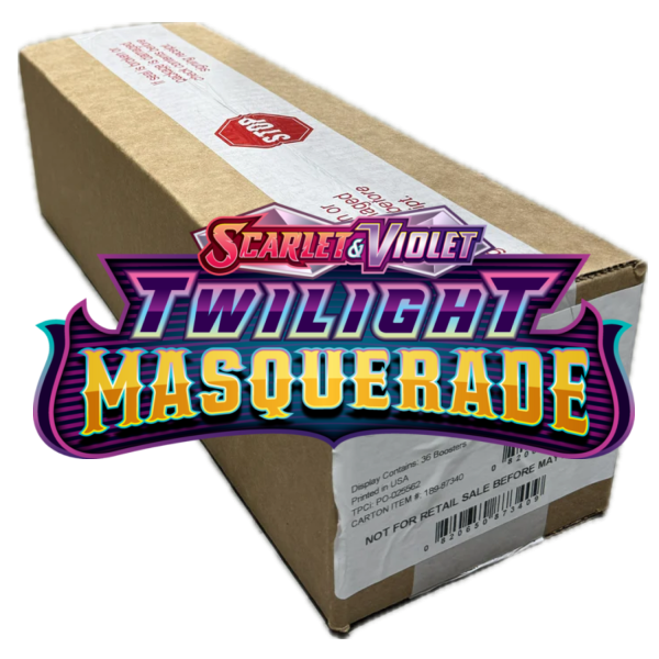 Pokémon Twilight Masquerade Booster Box Case sealed