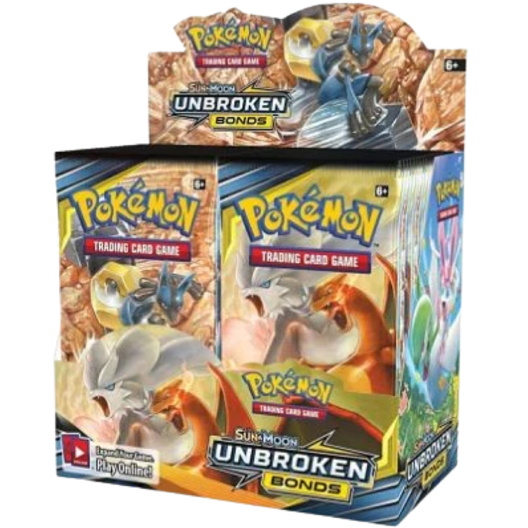 Unbroken Bonds Booster Box geseald sealed boosterbox Engels Sun and Moon 36 packs