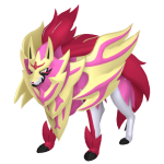 Shiny Zamazenta figuur uit de Premium Figure Collection