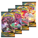 Artset van de Pokémon Darkness Ablaze booster packs