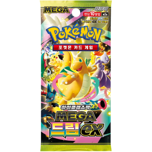 Pokémon Mega Dream Booster Pack KR sealed