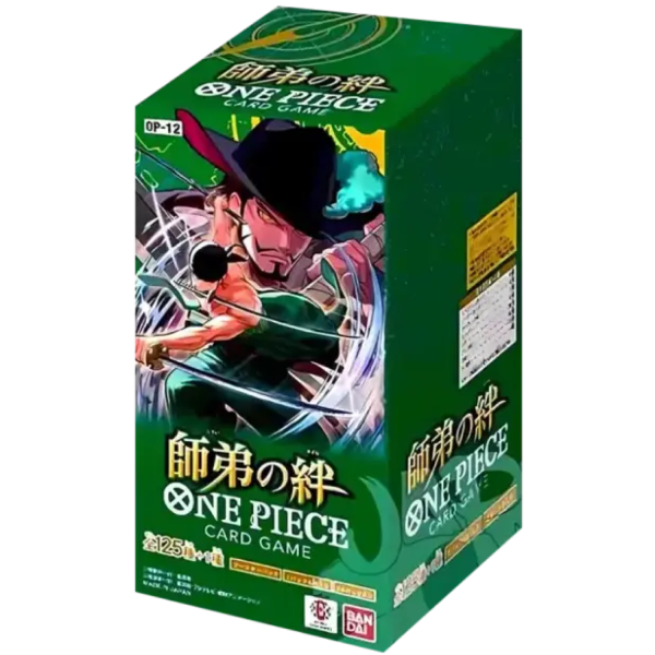 One Piece OP12 Legacy of the Master Booster Box JP sealed