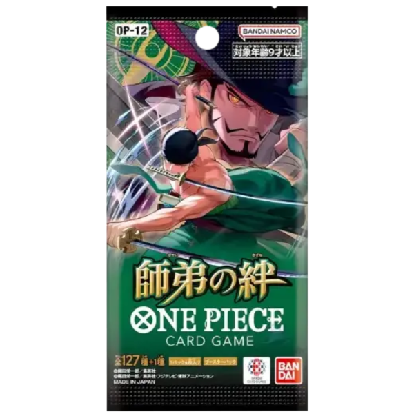 One Piece OP12 Legacy of the Master Booster Pack JP sealed