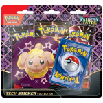 Pokémon Paldean Fates Tech Sticker Collection Shiny Fidough variant