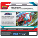 Achterkant van de Pokémon Paradox Rift 3-Pack Blister