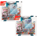 Voorkant van de Pokémon Paradox Rift 3-Pack Blister