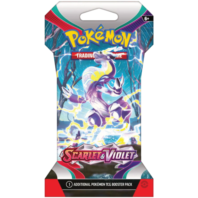 Pokémon Sleeved Scarlet & Violet booster sealed
