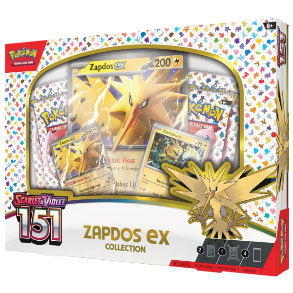 Pokémon 151 Zapdos ex Collection Box sealed