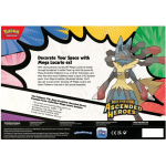 Achterkant van de Pokémon Ascended Heroes Premium Poster Collection Mega Lucario