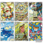 Chase cards uit de Pokémon Gem Pack Vol. 5 set