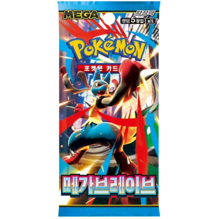 Pokémon Mega Brave Booster Pack KR sealed