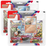 Voorkant van de Pokémon Scarlet & Violet 3-Pack Blister