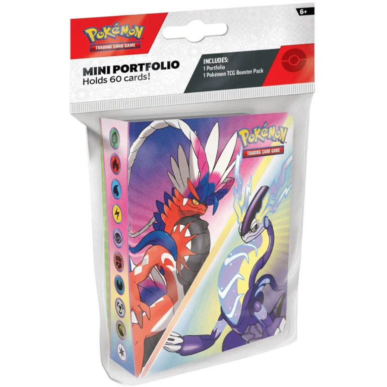 Pokémon Scarlet & Violet Mini Portfolio plus Booster Pack sealed