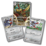 Kingambit promo kaart uit de Pokémon Shrouded Fable Illustration Collection