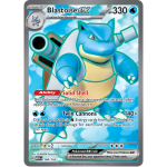 Blastoise ex 184/165 Ultra Rare Pokémon 151 kaart