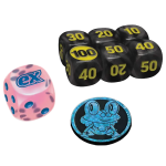 Accessoires uit de Pokémon Chaos Rising Elite Trainer Box