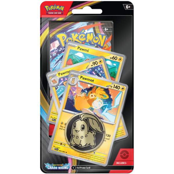 Pokémon Chaos Rising Premium Checklane Blister sealed