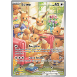 Eevee 188/167 Illustration Rare Pokémon Twilight Masquerade kaart