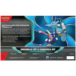 Achterkant Greninja ex & Kingdra ex Special Collection Box