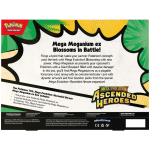 Achterkant van de Pokémon Ascended Heroes Mega Meganium ex Box