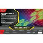 Achterkant van de Mega Zygarde ex Premium Collection