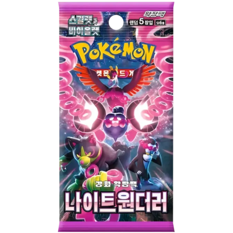 Pokémon Night Wanderer Booster Pack KR sealed