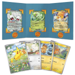 Foil promokaarten uit de Pokémon Paldea Adventure Chest