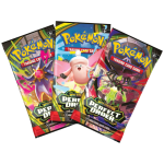 Booster packs uit de Pokémon Perfect Order 3-Pack Blister