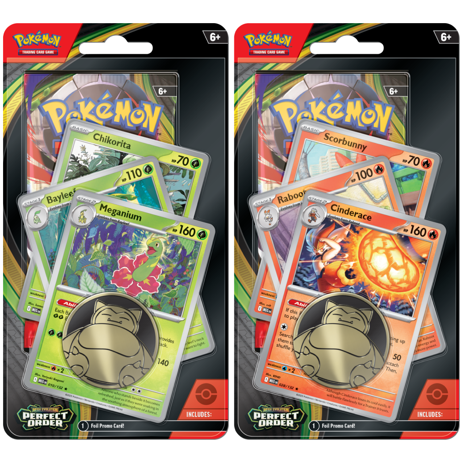 Promokaarten uit de Perfect Order Premium Checklane Blister