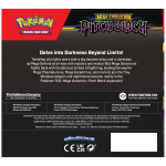Achterkant van de Pokémon Pitch Black Booster Box
