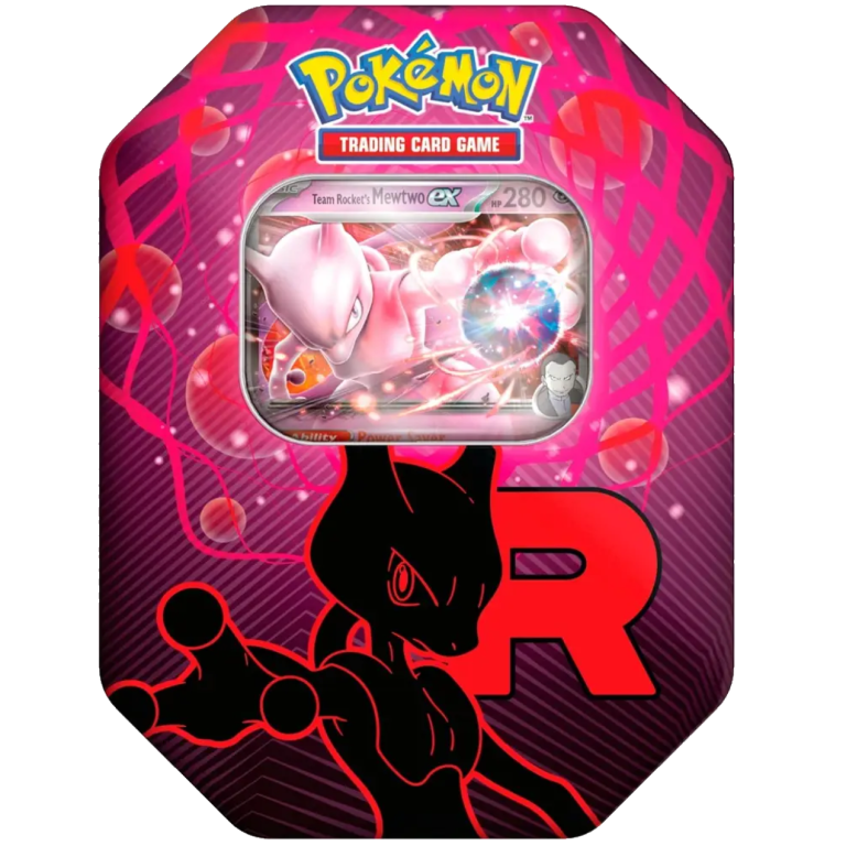 Team Rocket’s Mewtwo ex Tin sealedd