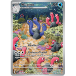 Wugtrio 224/091 Illustration Rare Pokémon Paldean Fates kaart