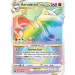 Aerodactyl VSTAR 199/196 Rainbow Secret Rare Lost Origin Pokémon kaart