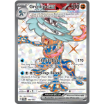 Greninja ex 198/167 Ultra Rare Twilight Masquerade Pokémon kaart