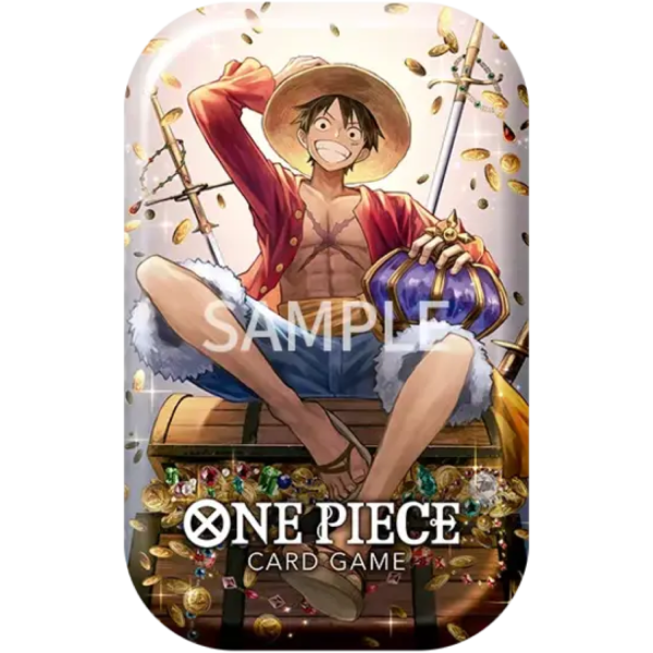 One Piece Tin Pack Set Vol. 2 Monkey D. Luffy sealed