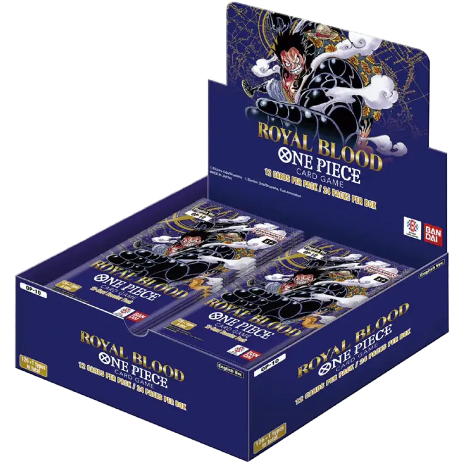 OP10 Royal Blood Booster Box Sealed One Piece OP10 Royal Blood Booster Box sealed