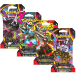 Vier artworks Sleeved Pitch Black Booster Pack