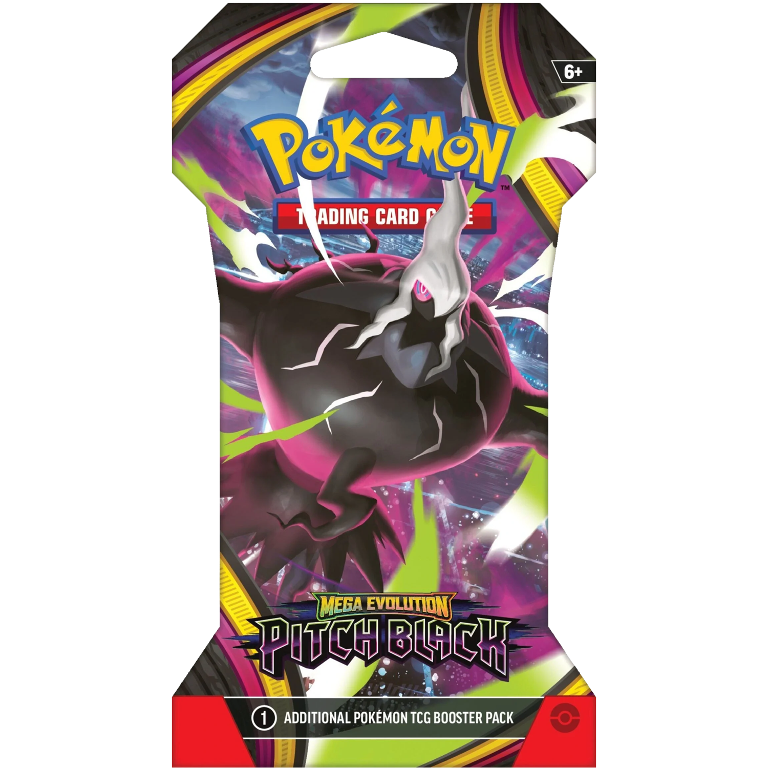 Sleeved Pitch Black Booster Pack Pokémon Sleeved Pitch Black Booster Pack sealed