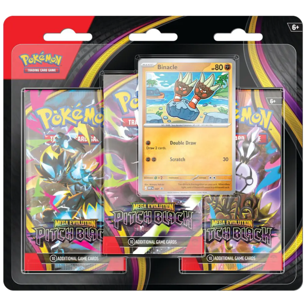 Pokémon Pitch Black 3-Pack Blister sealed